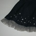 Gymboree Fairy Wishes Girl s Tulle Ruffle Gem Denim Skirt Size 4