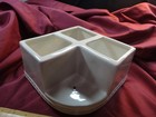 Nora Fleming Square Triple Utensil Caddy Pearl Dot Retired - Free S h Usa