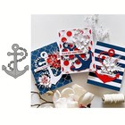 Ship Boat Nautical Anchor Metal Craft Die Cut Cutting Paper Machine Cutter