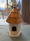 Wooden Bird Birdie Bed   Breakfast  house And Feeder  By Gardeneer   1193