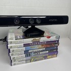 Microsoft Xbox 360 Kinect Sensor Bar With 7 Family Fun Game Bundle -tested