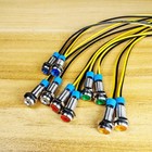 10 Pcs 6mm 110v 220v Ac Led Indicator Lights Multicolor