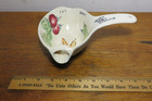 Vintage No-drip Gravy Separator     Ceramic     Lean   Fat -vegetables Design Japan