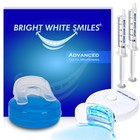 Bright White Smiles Teeth Whitening Gel Kit Tooth Bleaching Kit 5led Light Tray