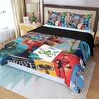 Disney Pixar s Collage Print Duvet Cover Set  3pcs  Quilt Cover   Pillowcase