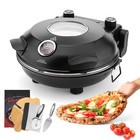 Pizza Oven 12  Marble Pizza Plate 4 Minutes Pizza Up To 420  c With 4 Free Items