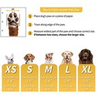 Anti-slip Dog Socks 4pcs     Adjustable Indoor Paw Protectors  Washable   Knit