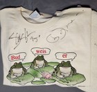 Rare   Unique 1995 Vintage Slash s Snakepit Autographed Budweiser Shirt   Towel 