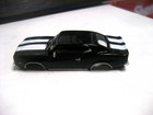New Aurora Model Motoring  T-jet   Rrr Body Black 69 Camaro  Read   
