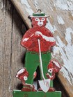Vintage Smokey Bear Porcelain Sign Old Us Forest Service National Park Fire Hike