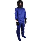 Rjs Racing Equipment 200420305 2-piece Elite Series Suit Sfi 3 2 A 1 Large Blue