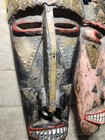  Hand Carved Wooden 14  Tribal Mask
