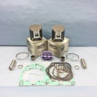 72mm Std Spi Single Ring Pistons Gaskets 2005-2008 Ski-doo 600 Ho Sdi Mxz Gsx