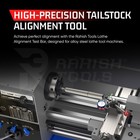 5mt Lathe Alignment Test Bar Alloy Steel Over All Length 17-1 2 inch Mt5