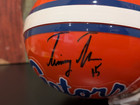 Tim Tebow Florida Gators  Signed Riddell Mini Helmet Rare  timmy  Autograph