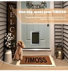 Pet Door For Wall With Lock And 3 Magnetic Flap System Metal Frame Medium