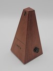 Vintage Seth Thomas Methronome De Maelzel No-7 Wood Wind Up Music Timer Working