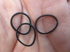 Crafts 500 Small Black Rubber Bands For Crafts Hobbies Office Hair Fast Shipping