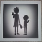 Whatshisname  gone Rick   Morty   Print  Extremely Rare Ap Edition 1 6 