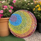 Iridescent Glass Mosaic Tiles For Crafts Bulk 454g Broken Mosaic Glass Pieces   