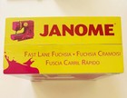 Janome Fast Lane Fuchsia Portable Sewing Machine New Home Compact 10 Stitch Nib