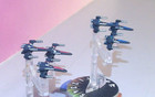 Star Wars Armada Miniatures Game Custom Painted Stealth X-wing Starfighter Sets