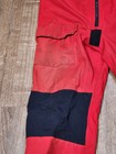 Bass Pro Shops Gore-tex  Faded Overalls 100 Mph Men   s Xl Fishing Red black 
