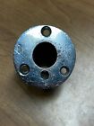 Vintage Perko Chrome On Bronze Angled Round Flag Base Chris Craft Century