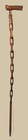 Chain Shape Wooden Walking Stick For Men Women Walking Cane Handmad Hand Carved
