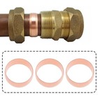 10pcs Copper Compression Olives Compression Sleeves Ferrules Suitable 15mm