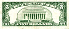 1963  5  red Seal  Legal Tender Vf-cvf Fr  1536
