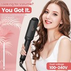 Hair Crimper For Women  4 In 1 Flat Crimping Iron Plates Ceramic Waver Hair Tool