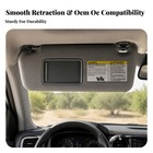 Replacement Sun Visors Cloth-covered Sun Visor With Vanity Mirror Safeguarding