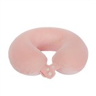 Travel Neck Pillow  Top Memory Foam Pillow For Head Support  Ideal For Airplanes