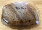Vintage Hawaiian Milo Wood Bowl Signed