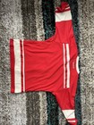 Nhl Detroit Red Wings Winter Classicreebok Red Stitched Retro Jersey Youth L xl