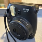 Fujifilm Instax Mini 8 Instant Film Camera Black - Tested   Works 
