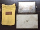Vintage Tiffany Cigarette Case With Original Bag And Box