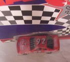 Kkar Matchbox wr - 1992 Super Stars -  92 Ford Thunderbird - Red - Special