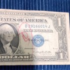 1935  1 Silver Certificate Blue Seal Banknote Note Serial D29166014j