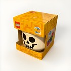 Lego Small White Skeleton Skull Storage Head Container Halloween  New In Box 