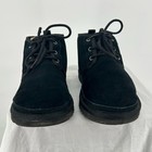 Womens Black Suede Ugg Neumel Chukka Sherpa Wool Lined Boots Shoes Sz 9m 1094269
