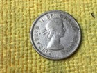 1955 Canada Quarter 25 Cents  800 Silver Coin Km  52