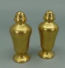 Fine Porcelain- Pickard Salt And Pepper Shakers In A Rose And Daisy Pattern