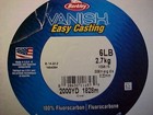 New Berkley Vanish  Fishing Line Bulk Spool 2000 Yd 6 Lb Clear 100  Fluorocarbon