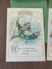 2 Vintage 1970   s Hallmark Charmers Greeting Cards Get Well Pixie Fairy Children