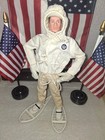 Gijoe 1960 s Artic  r  In Uniform With Snow Shoe s   Helmet  Great Display Joe 