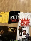 Rittz Official Merch   Memorabilia Bundle     Rare 3xl Shirts  Posters  Vip Passes
