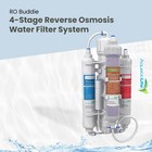 Aquatic Life Ro Buddie 4-stage Reverse Osmosis Deionization Water Filter Syst   