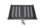 1u 19  Server Shelf Tray Vented Rack Mount 13 75  350mm Deep Depth Network